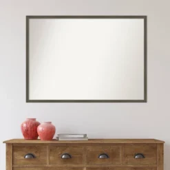 Amanti Art Svelte Clay Gray Wood Wall Mirror - 40" x 29" Non-Beveled 15 Amanti Art Svelte Clay Gray Wood Wall Mirror - 40" x 29" Non-Beveled -Amanti Art Shop GUEST 90d87e60 499e 4aaf 8878 11fbc0c36a3d