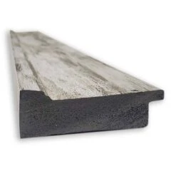 Amanti Art Crackled Metallic Silver Bathroom Wall Mirror - 23" x 29"