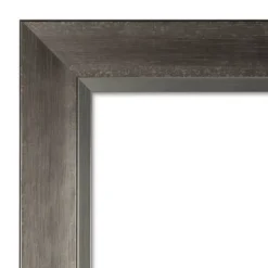 Amanti Art Domus Dark Silver 29" x 29" Non-Beveled Wood Wall Mirror -Amanti Art Shop GUEST 913d1d02 d79f 4b73 a956 1333a05a9478