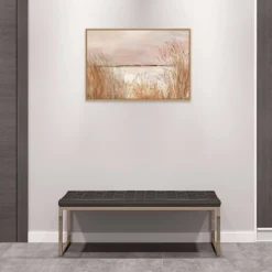 Amanti Art Golden Pink Beach by Allison Pearce 33" x 23" Framed Canvas Wall Art -Amanti Art Shop GUEST 91cf0f52 0acd 4c91 8e99 be0e6905f52a