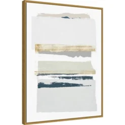 22" X 30" Boulevard I By PI Studio Framed Canvas Wall Art Gold - Amanti Art