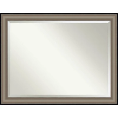 Amanti Art Imperial Pewter Black Framed Bathroom Vanity Wall Mirror 10 Amanti Art Imperial Pewter Black Framed Bathroom Vanity Wall Mirror - Image 8