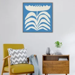 Amanti Art Delighted Floral II Blue Framed Canvas Wall Art by Moira Hershey 15 Amanti Art Delighted Floral II Blue Framed Canvas Wall Art by Moira Hershey -Amanti Art Shop GUEST 92f70cb1 1205 4066 bcbd 37c1ebb55166