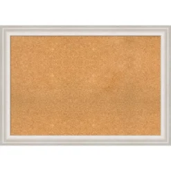 Amanti Art Trio White Wash Framed Corkboard - Premium Natural Bulletin Board -Amanti Art Shop GUEST 9300ab06 1dd2 45b8 9964 aba10b3bd415