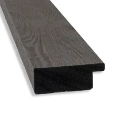 Amanti Art Rustic Plank Gray 40" x 28" Narrow Bathroom Wall Mirror