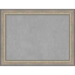 Amanti Art Fleur Champagne Silver Framed Magnetic Board - 33" x 25" -Amanti Art Shop GUEST 94cab022 ac9a 4d37 b075 3ddd3c4d4a34