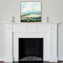 Amanti Art Fieldscape II by Emma Caroline 30" x 30" Framed Canvas Wall Art -Amanti Art Shop GUEST 965fb276 07d3 4c72 8d72 0a8ab39c9f70