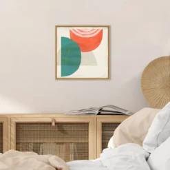 Amanti Art Chipper IV by Tom Reeves 16" x 16" Framed Canvas Wall Art -Amanti Art Shop GUEST 9661d00a 96c2 42ed 8677 c3ff52f3ebd2