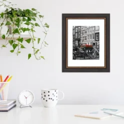 Amanti Art Ashton Black Wood Picture Frame with Gold Beaded Edge 20 Amanti Art Ashton Black Wood Picture Frame with Gold Beaded Edge -Amanti Art Shop GUEST 974afd25 29e3 4e0f be5e 3d0063b283ff