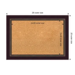 Amanti Art Signore Bronze Wood Framed Corkboard, Natural Cork -Amanti Art Shop GUEST 979e71d5 f11d 4832 9e43 3cc7681a5f2d