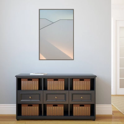 Amanti Art Greetje Van Son Play of Light on Buildings Framed Canvas Wall Art - 23" x 33" Gray Wash 7 Amanti Art Greetje Van Son Play of Light on Buildings Framed Canvas Wall Art - 23" x 33" Gray Wash - Image 5