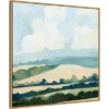 Amanti Art Fieldscape II by Emma Caroline 30" x 30" Framed Canvas Wall Art