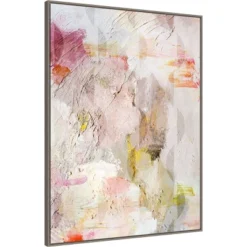 Amanti Art Moon Palette by Hope Bainbridge Framed Canvas Wall Art - 32" x 42"