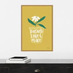 Amanti Art Home Grown II by Becky Thorns 16x23 Framed Canvas Wall Art -Amanti Art Shop GUEST 9a7f883a df1b 4743 9926 156ceda47556