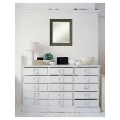 Amanti Art Intaglio Embossed Black Framed Wall Mirror -Amanti Art Shop GUEST 9aeeb273 66f3 4c07 804b 80c3a56449af