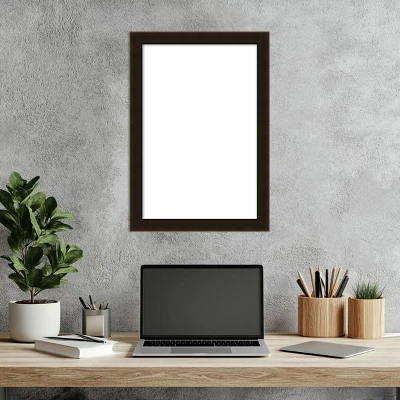 Amanti Art Espresso Brown Framed Dry Erase Magnetic Board for Home and Office 8 Amanti Art Espresso Brown Framed Dry Erase Magnetic Board for Home and Office - Image 6