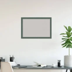 39"x27" Upcycled Wood Frame Gray Cork Board Teal - Amanti Art -Amanti Art Shop GUEST 9c0b6535 eba7 4e4e a515 f223b36f09bc