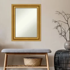 24" X 30" Non-Beveled Parlor Gold Wall Mirror - Amanti Art -Amanti Art Shop GUEST 9c22631f 5e8b 4e5c bc67 b9ca0f7f986e