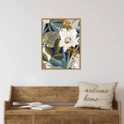 Amanti Art Floral Symphony I by Eva Watts - 18" x 24" Framed Canvas Wall Art -Amanti Art Shop GUEST 9ccbf8e1 4775 4ccb 98dd 1d45daa17bf7