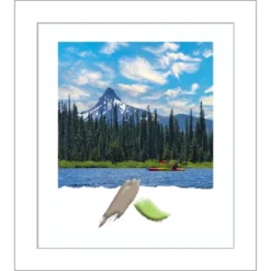 Amanti Art Wedge White Picture Frame 27 Amanti Art Wedge White Picture Frame -Amanti Art Shop GUEST 9d2ac054 b126 4932 b840 97bacba8ec68