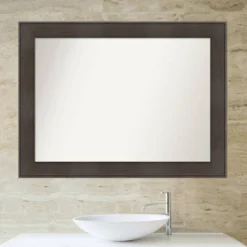 Amanti Art William Rustic Woodgrain Bathroom Wall Mirror - 44" x 33" Non-Beveled 13 Amanti Art William Rustic Woodgrain Bathroom Wall Mirror - 44" x 33" Non-Beveled -Amanti Art Shop GUEST 9d6b3edc d641 4d50 ad8e ec0604b6f917