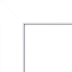 Amanti Art Corvino White Wood Non-Beveled Bathroom Wall Mirror (33" x 27") -Amanti Art Shop GUEST 9e1657aa e585 4ad8 a04b 4e9ea0dc08b4 1