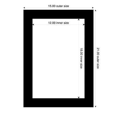 Amanti Art Basic Black Narrow Framed Dry Erase Magnetic Board 6 Amanti Art Basic Black Narrow Framed Dry Erase Magnetic Board - Image 4