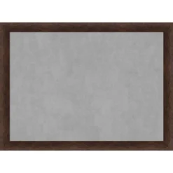 Amanti Art 31"x23" Narrow Framed Magnetic Board in Warm Walnut -Amanti Art Shop GUEST 9e908107 845c 44ee 9b06 abe55c8b00cd