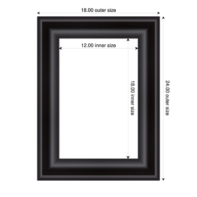 Amanti Art Grand Black Framed Magnetic Dry Erase Board 6 Amanti Art Grand Black Framed Magnetic Dry Erase Board - Image 4
