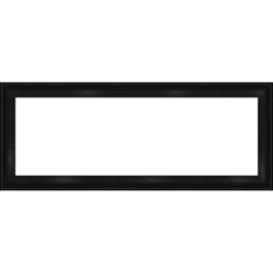 Amanti Art Grand Black Narrow Framed Magnetic Dry Erase Board - 16" x 40" -Amanti Art Shop GUEST a0b0f1fe c2dc 45b0 8f71 0debcf19ccfd