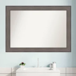 Amanti Art Country Barn Wood Wall Mirror - 41" x 29" Non-Beveled Bathroom Mirror 16 Amanti Art Country Barn Wood Wall Mirror - 41" x 29" Non-Beveled Bathroom Mirror -Amanti Art Shop GUEST a0b55db4 e9ca 421b a0c8 27c698785fd9