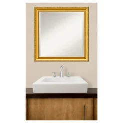 Amanti Art Colonial Embossed Gold Framed Wall Mirror -Amanti Art Shop GUEST a1981262 500e 4204 b99e c83aae900589