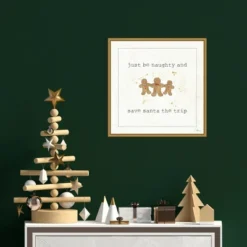 Amanti Art 16x16 Christmas Cuties VII Gingerbread Framed Canvas Wall Art -Amanti Art Shop GUEST a24570a6 50bf 4e07 9192 d0937ad0359e