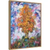 Amanti Art Tree II by Joseph Marshal Foster Framed Canvas Wall Art - 18x24 Orange -Amanti Art Shop GUEST a2798845 03aa 4a48 b26e f9d723fe1a94