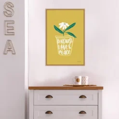 Amanti Art Home Grown II by Becky Thorns 16x23 Framed Canvas Wall Art -Amanti Art Shop GUEST a3ff4700 aeda 4830 a855 00ffe04817d1