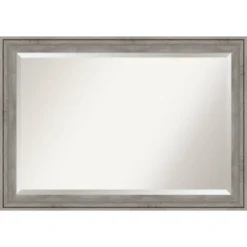 Amanti Art Regis Barnwood Framed Bathroom Vanity Wall Mirror - Gray 19 Amanti Art Regis Barnwood Framed Bathroom Vanity Wall Mirror - Gray -Amanti Art Shop GUEST a455ab43 b0d6 4433 a070 a3e1ecee63d8