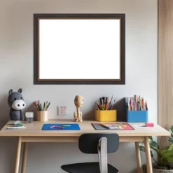 Amanti Art Ashton Black Framed Magnetic Dry Erase Board - 21" x 27" -Amanti Art Shop GUEST a567f99a 8330 4ef2 b05c 6634d5a4fd24