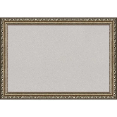 Amanti Art Parisian Silver Wood Framed Corkboard, Grey Cork 8 Amanti Art Parisian Silver Wood Framed Corkboard, Grey Cork - Image 6