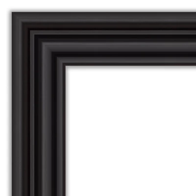 Amanti Art 30" x 66" Colonial Black Full Length Floor Leaner Mirror 4 Amanti Art 30" x 66" Colonial Black Full Length Floor Leaner Mirror - Image 2