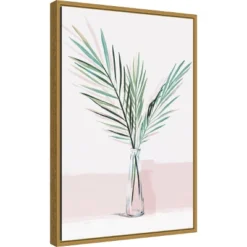 16" X 23" Sunday Bliss By Isabelle Z Framed Canvas Wall Art - Amanti Art