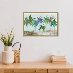 Amanti Art 'Tropical Dream' by Asia Jensen Framed Canvas Wall Art (23" x 16") -Amanti Art Shop GUEST a7bd1c59 348d 413e 968d 195bd12412e3