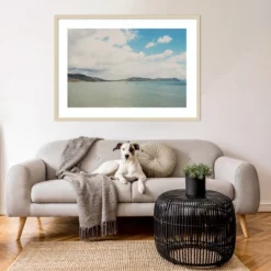 Amanti Art "The Beautiful English Channel" by Laura Evans Framed Wall Art Print - 41.38" x 30" -Amanti Art Shop GUEST a8e208d1 5937 4c24 b905 ad9bf60b06dd