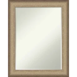 Amanti Art Elegant Brushed Bronze Petite Bevel Bathroom Wall Mirror -Amanti Art Shop GUEST a9014de4 72bd 4bf2 beb1 48b72f7b8e68