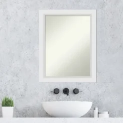 Amanti Art Blanco White Geometric Wood Bathroom Wall Mirror 17 Amanti Art Blanco White Geometric Wood Bathroom Wall Mirror -Amanti Art Shop GUEST a94e42a4 098c 43ed b29e 92062ee6a309