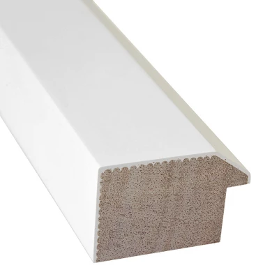 Amanti Art Blanco Wood Framed Bathroom Vanity Wall Mirror - 32" x 26" White 3 Amanti Art Blanco Wood Framed Bathroom Vanity Wall Mirror - 32" x 26" White