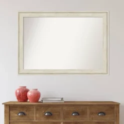 41" X 29" Non-Beveled Regal Birch Cream Wall Mirror - Amanti Art 15 41" X 29" Non-Beveled Regal Birch Cream Wall Mirror - Amanti Art -Amanti Art Shop GUEST a97cf4e1 806b 4714 9504 5172421e33f6