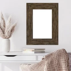 Amanti Art Fencepost Brown Framed Magnetic Dry Erase Board -Amanti Art Shop GUEST aa0ec8ed d67d 4ad1 843f c4e8245ea321