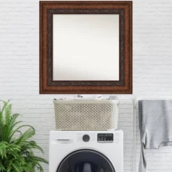 Amanti Art Decorative Bronze Wall Mirror - 36" x 36" Square Bathroom Mirror 17 Amanti Art Decorative Bronze Wall Mirror - 36" x 36" Square Bathroom Mirror -Amanti Art Shop GUEST ab2994de 106f 4976 ac9e 9fef22feaa50