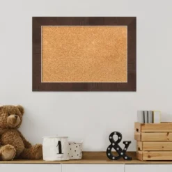 Amanti Art Wildwood Brown Narrow Framed Corkboard, Natural Cork 15 Amanti Art Wildwood Brown Narrow Framed Corkboard, Natural Cork -Amanti Art Shop GUEST abde49ba dd0b 4078 a460 093aa8ab42e4