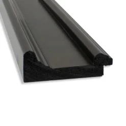 Amanti Art Ridge Bronze 42" x 30" Non-Beveled Bathroom Wall Mirror